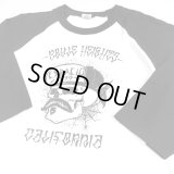 ESPACIO1839 Raglan TEE ホワイト/ブラック