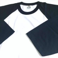 PROCLUB RAGLAN TEE ホワイト/ネイビー