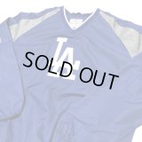 G-III社製 LA Dodgers Pullover jacket ブルー