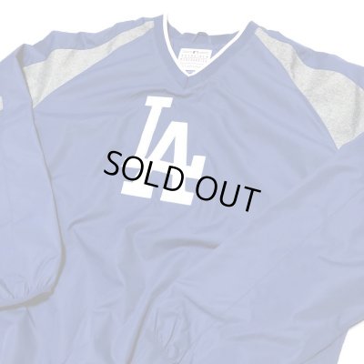 画像1: G-III社製 LA Dodgers Pullover jacket ブルー