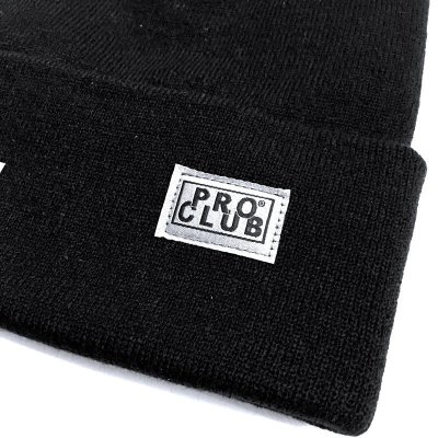 画像3: PROCLUB DOUBLE BEANIE ブラック