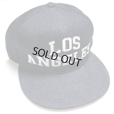 画像1: OLD LOS ANGELES DENIM Snapback cap インディゴ