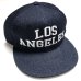 画像1: OLD LOS ANGELES DENIM Snapback cap インディゴ (1)