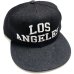 画像1: OLD LOS ANGELES DENIM Snapback cap インディゴブラック (1)