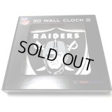 RAIDERS 3D WALL CLOCK