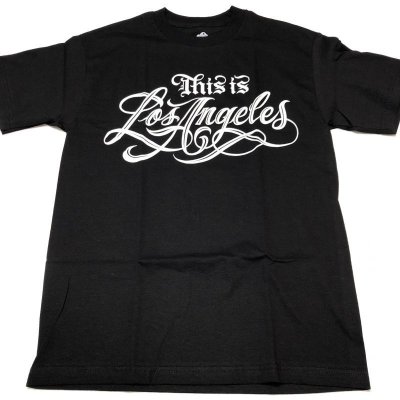 画像2: Estevan Oriol This is Los Angeles TEE ブラック