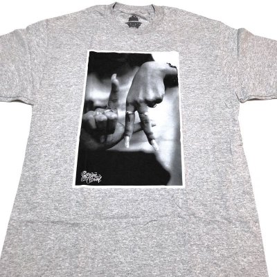 画像2: Estevan Oriol LA SIGN TEE グレー