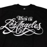 Estevan Oriol This is Los Angeles TEE ブラック