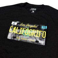 CALIFOGRIFO PLATE TEE ブラック