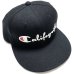 画像1: CALIFOGRIFO Champion snapback cap ブラック (1)