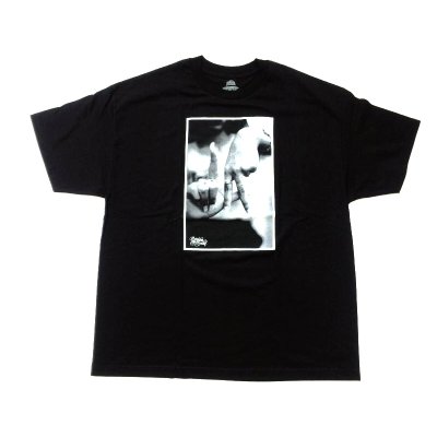 画像2: Estevan Oriol LA SIGN TEE ブラック