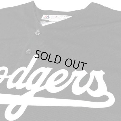 画像3: Majestic Dodgers Game shirt ブラック/ホワイト