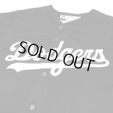 Majestic Dodgers Game shirt ブラック/ホワイト