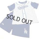 Majestic社製 LA Dodgers baby set up