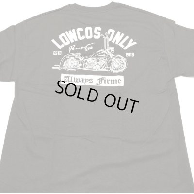 画像2: LOWCO LOWCOS ONLY TEE ブラウン