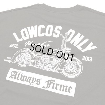 画像1: LOWCO LOWCOS ONLY TEE ブラウン