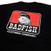 画像1: BAD FISH CLOTHING BEN FISH TEE ブラック (1)