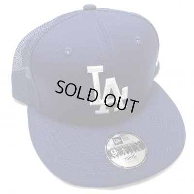 画像1: NEWERA LA Dodgers kids mesh cap