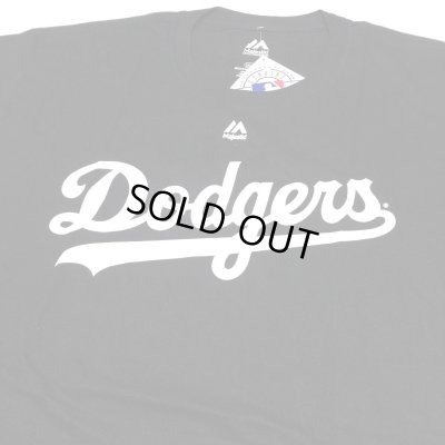 画像1: Majestic社製 LA Dodgers Bigsize TEEブラック