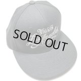 EstevanOriol "This is Los Angeles" Snapback cap チャコールグレー