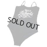 Estevan oriol "This is Los Angeles" bodysuit ブラック