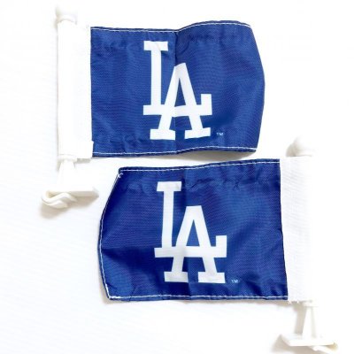 画像3: LA Dodgers ミニカーフラッグ