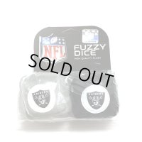 RAIDERS FUZZY DICE