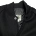 画像2: Greenspans Black Knit Collar Clicker Coat (2)