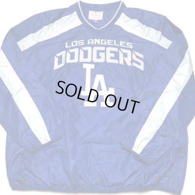 画像2: G-III社製　LA Dodgers pullover jacket ドジャーブルー