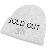 Estevan Oriol LA sign KNIT CAP グレー