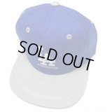 CALIFOGRIFO UNDER LA snapback cap ブルー／グレー