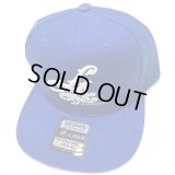 CALIFOGRIFO LA SCRIPT snapback cap ブルー
