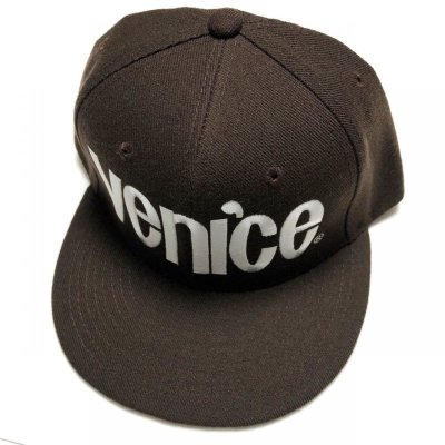 画像1: HECHO EN VENICE CLASSIC snapback cap ブラウン