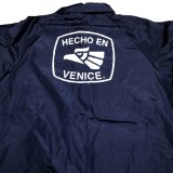 HECHO EN VENICE HECHO EN coach jacket ネイビー