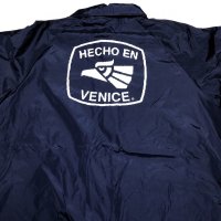 HECHO EN VENICE HECHO EN coach jacket ネイビー