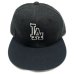 画像2: LA ALL DAY WOOL SNAPBACK CAP チャコールブラック/ブラック (2)