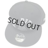 SD Padres Team Deluxe snapback cap ブラック/ホワイト