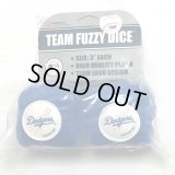DODGERS FUZZY DICE