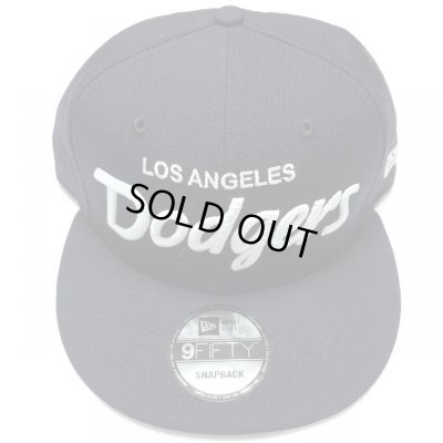 画像2: NEW ERA LA Dodgers OLD LOGO Snapback cap ダークネイビー