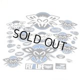 BLACK FLYS Sticker pac ブルー