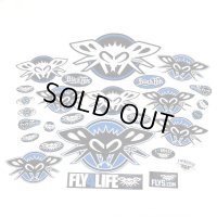 BLACK FLYS Sticker pac ブルー