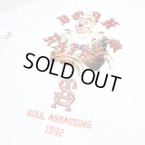 BORN X RAISED × SOUL ASSASSINS TEE ホワイト