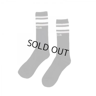 画像1: PROCLUB STRIPE CREW SOCKS ブラック