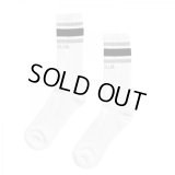 PROCLUB STRIPE CREW SOCKS ホワイト