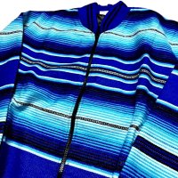 SARAPE JACKET AZUL