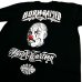 画像1: BORN X RAISED MISTER CARTOON PAYASO TEE BLACK (1)