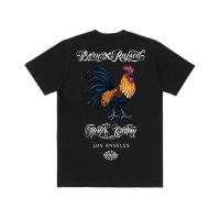 BORN X RAISED MISTER CARTOON GALLO TEE ブラック