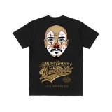 BORN X RAISED MISTER CARTOON PELON TEE ブラック