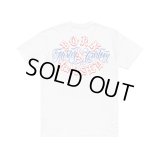 BORN X RAISED MISTER CARTOON ROCKER TEE ホワイト