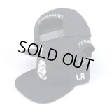 JOKER BRAND CLOWN LA Snapback cap ブラック